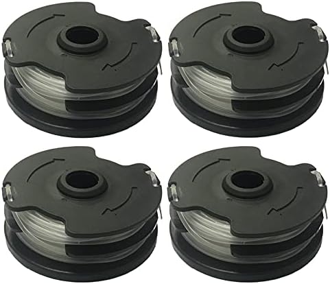 6x Fadenspulen Für Parkside Rasentrimmer - 8,3m 1,65mm Ersatzschnur