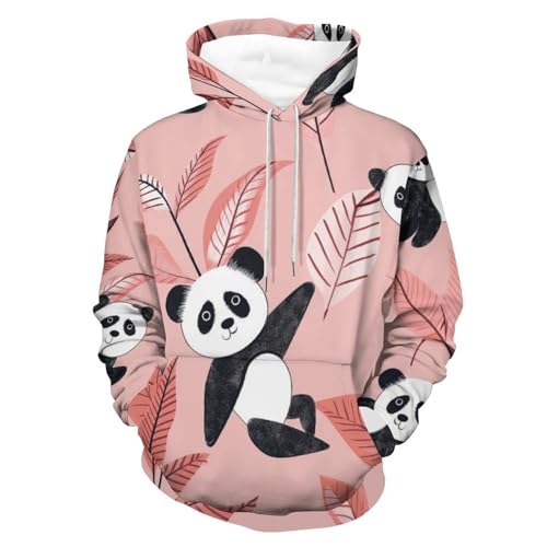 Hoodie Panda en Dessin Animé : Le Sweat Idéal pour vos Week-ends Cocooning