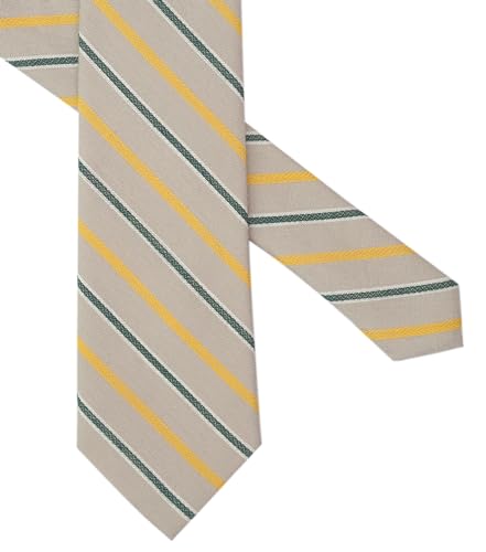 Image of BELLUNO Men's 2.5 inch Skinny Solid Cotton Linen Ties