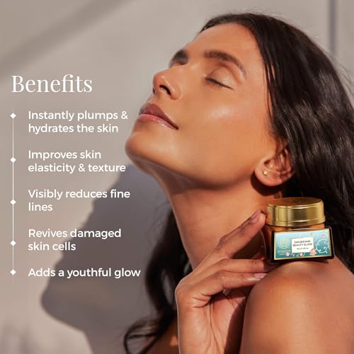Image of Forest Essentials Sanjeevani Beauty Elixir | Ayurvedic Rejuvenating Day Cream with Sanjeevani Influsion & Hyaluronic Acid | Lightweight Pre-Moisturiser for Radiant, Hydrated Skin