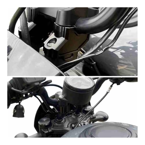Mejora ergonomia con elevador de manillar aluminio Nightster RH975 6