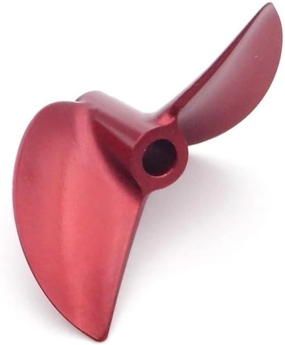 RC Speed Boat Propeller CNC 4.76mm 3/16" P1.9 40-45mm Prop CW CCW Aluminum Prop for RC Racing Boat Hydroplane Cat Catamaran(46mm RH)