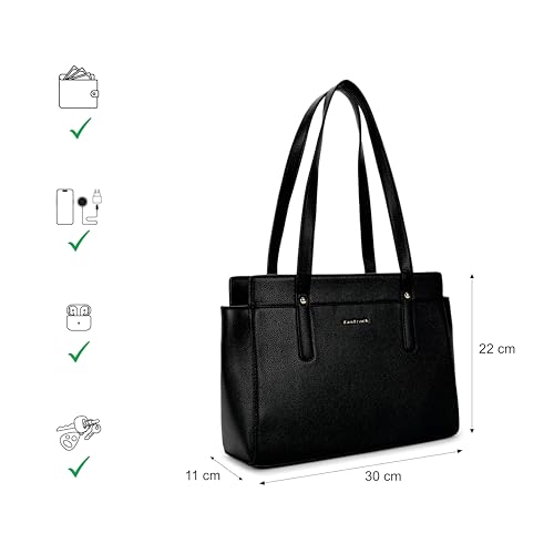 Image of Fastrack Lowkey Luxe Shoulder Bag for Women, Medium Size with Top Zip Closure, Inner Access Pocket and Central Zip Compartment, Stylish Everyday Shoulder Bag with 3.5L Capacity