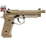 BATON airsoft BM-9 CO2GBB FDE/BK【 M9A3 CO2ガスガン 3ヶ月ガス漏れ無償修理保証 Gunsmith BATON ステッカー付属 】エアガン ハンドガン ガス 本体 18歳以上 18禁 ターゲット スコープ トレーサー (FDE)
