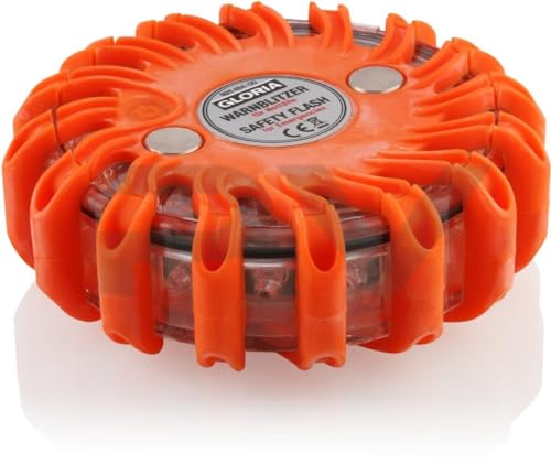 Warnblitzer Warnblinker Gloria - mit 16 ultrahellen LEDs in ROT