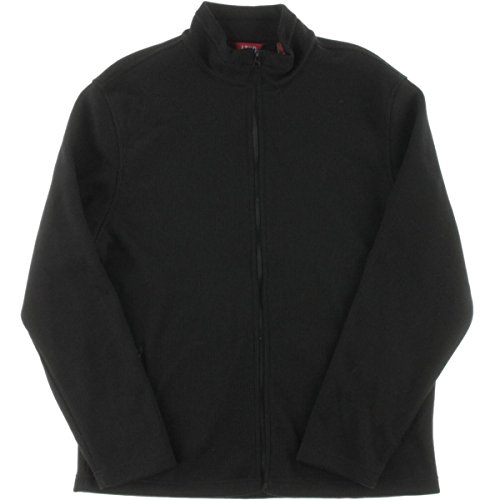 IZOD Men's Long Sleeve Full Zip Stratton Shaker Fleece Jacket