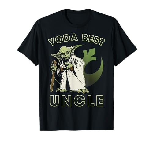 T-shirt Star Wars Yoda Best Uncle pour partager la passion de la saga en famille