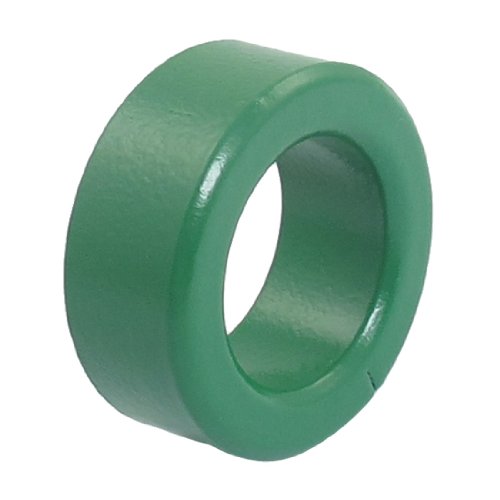 sourcing map 36 mm Diámetro Exterior Hierro Verde Inductor eshisha toroide ferrita