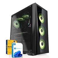SYSTEMTREFF® High-End Gaming PC AMD Ryzen 5 5600X 6x4.6GHz | AMD Radeon RX 6950 XT DX12 | 512GB M.2 NVMe + 1TB HDD | 16GB DDR4 RAM | Windows 11 | Desktop Computer Rechner für Gamer, Zocker &amp; Streamer