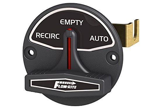 Flow-Rite Recirc/Empty/Auto Bk/Wht Lett