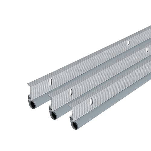 MD Building Aluminum/Vinyl Screw-On Top and Sides Door Seal Kit 36in x 84in
