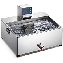 Commercial Sous Vide Complete 40L Water Bath System, 2000W Powerful Precision Immersion Circulator,Digital Timer&Temp Control,slow cook Machine With a Jet Motor,with 5 Preset Recipes