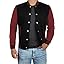 Black & Maroon Varsity Jacket