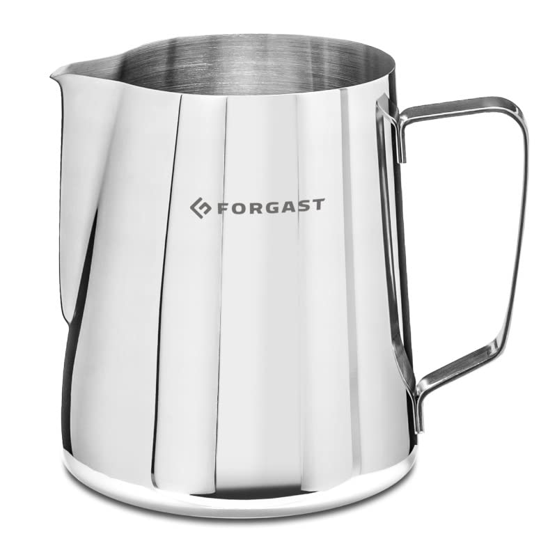 Bricco Latte Acciaio Inox 1,5L - Per Schiumare Latte, Con Scala - Foto 8