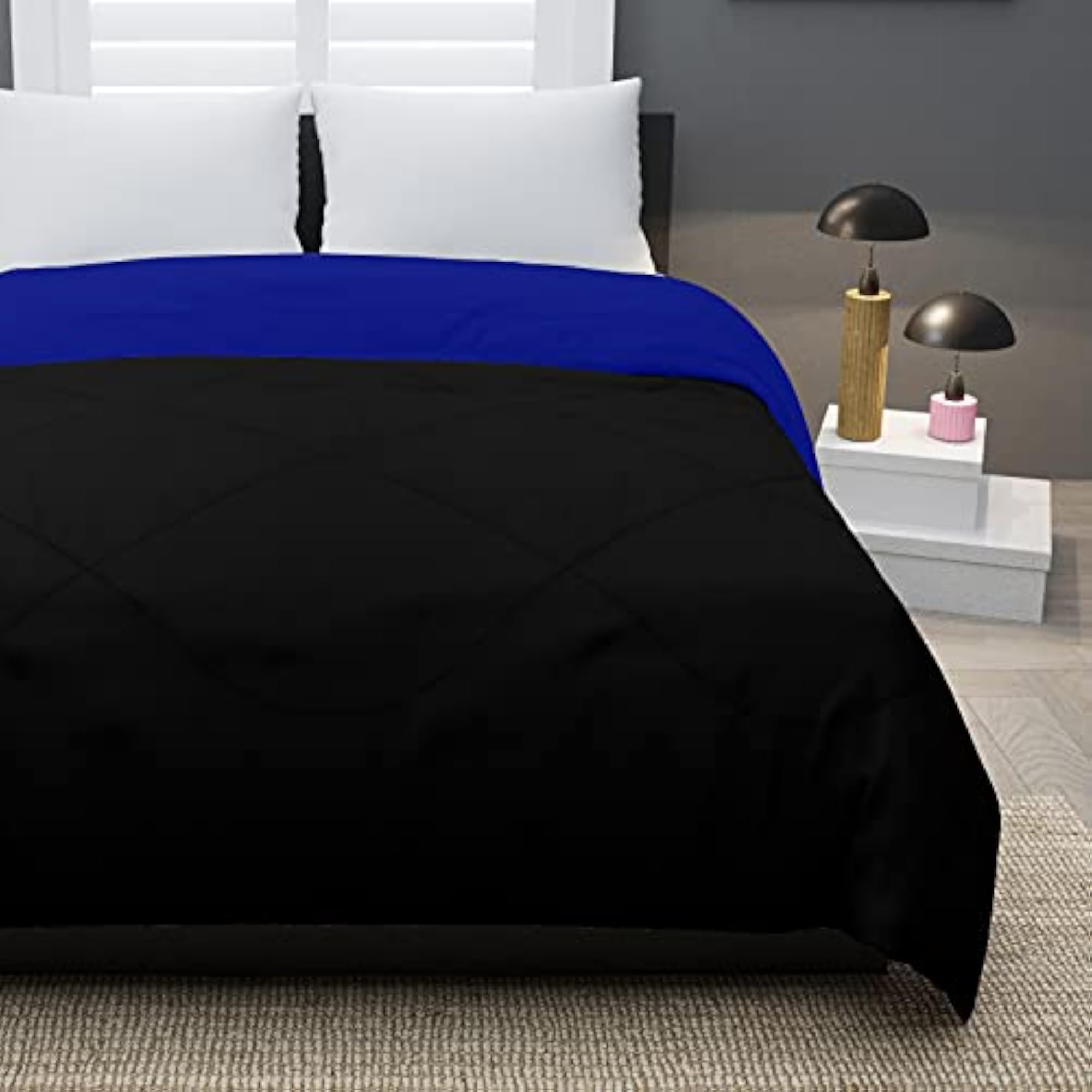 Microfibre Reversible Single Bed Comforter for All Weather