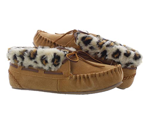 Minnetonka Womens Jacqueline Indoor/Outdoor Slipper (8, Cinnamon, numeric_8)4