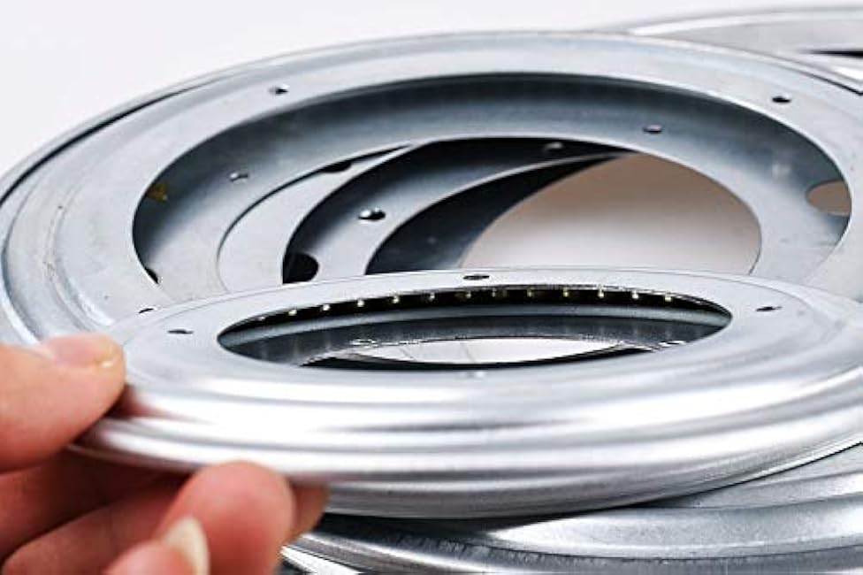 2wayz 9 Industrial Grade DIY Lazy Susan Turntable Swivel Base. Easily Turn & roll up to 750 LBS Table Plates. Heavy Duty Ball Bearing Hardware Mechanism, Enjoy!, Wooden Lazy Susan