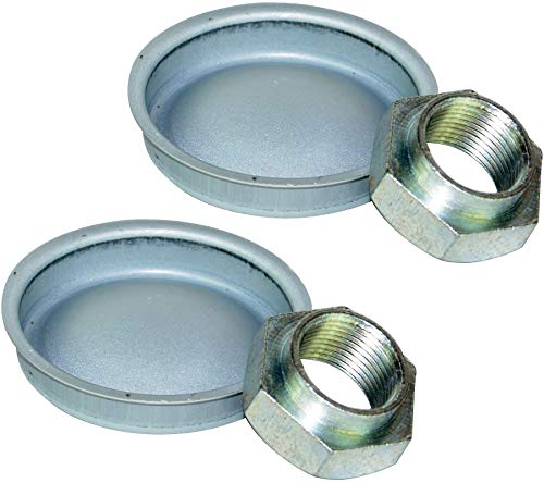 Essieu Arrière Écrou & Poussière Bouchon Ensemble pour 106, 205, 206, 306, 309, 1007, Boxer HGC02Kx2 Cover