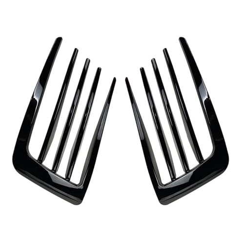 Spoiler avant pour VW Golf 7 MK7 GTI 2013-2016 avec garniture de feux antibrouillard noir