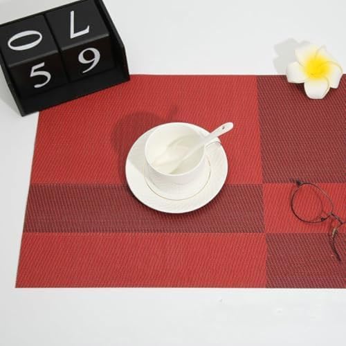 Set de table PVC résistant à la chaleur et lavable pour repas de fête - 3