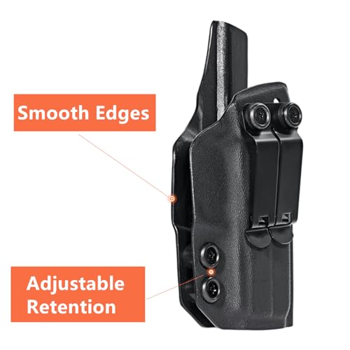 Kydex IWB Holster for Taurus GX4 Glock 19 43x mos Red Dot Optics Cut Ready Inside The Waistband Appendix Concealed Carry