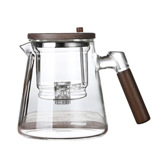 Infuseur à thé en vrac et théière en verre 650ml pour thé noir et vert