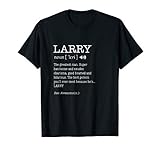 The Name Is Larry Funny Gift Adult Definition Men's T-Shirt