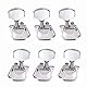 Alnicov Semiclosed Guitar Tuners 3L3R Saiten-Stimmwirbel Keys-Set für Epiphone Les Paul E-Gitarre oder Akustikgitarre, Chrom