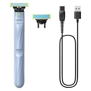 Rasoir Électrique Hybride OneBlade Philips, Idéal pour les Adolescents
