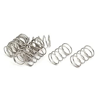15mm Spring uxcell Compression Spring,304 Stainless Steel,15mm OD,1mm Wire Size ...
