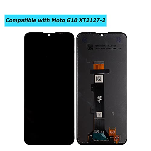 Vvsialeek LCD Display Compatible with Moto G10 XT2127-2 LCD Touch Screen Digitizer Assembly Glass with Toolkit Black - Image 2