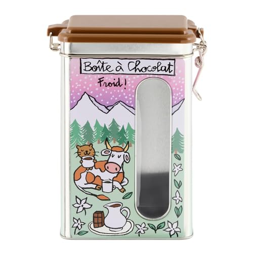 DLP - Boîte à fenêtre cacao (hermétique) MARMOTTES