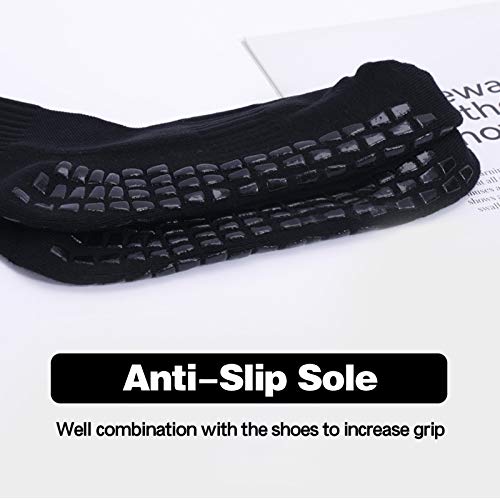 Meias Esportivas, Romacci Meias esportivas masculinas e femininas, grossas, respiráveis, antiderrapa