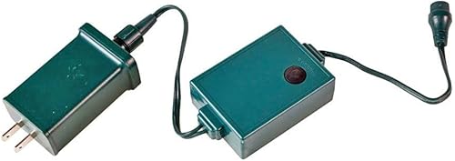 Miniatura 5 de Novelty Lights Juego de mini luces LED de 200 RGB que cambian de color, espacio de 4 pulgadas, cable verde, 67 pies