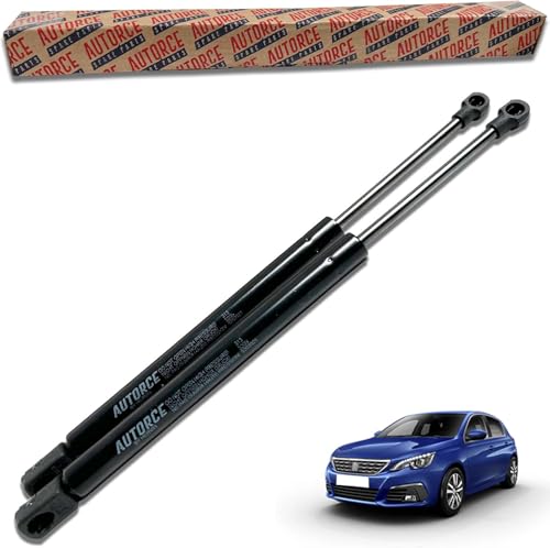 AUTORCE 2 Pcs Rear Tailgate Boot Gas Struts Intended For PEUGEOT 308 MK2 Hatchback/Box Body (2013 - Onwards) Lift Support Shock Absorber System 410 (N) 500 MM 9807899380, 50509830