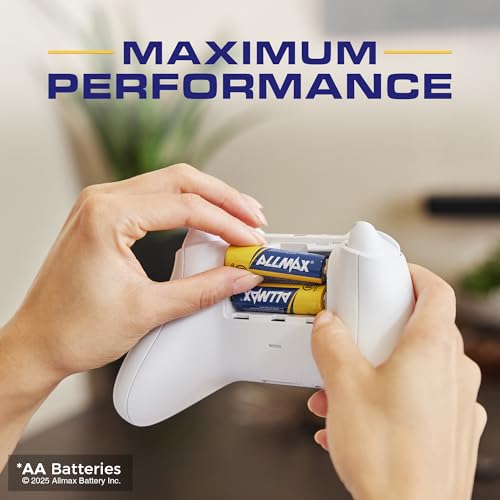 Image of Allmax AA Maximum Power Alkaline Batteries (12 Count) - 1.5V