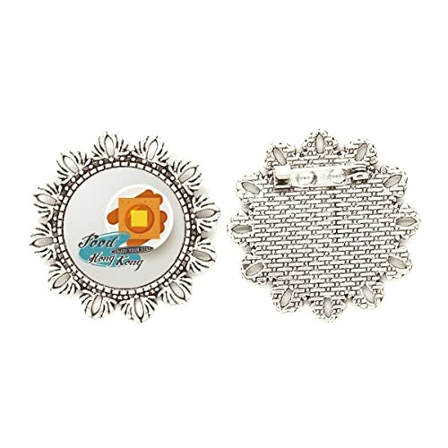 Broche de plata flor regalo ideal de aniversario o cumpleaños mujer