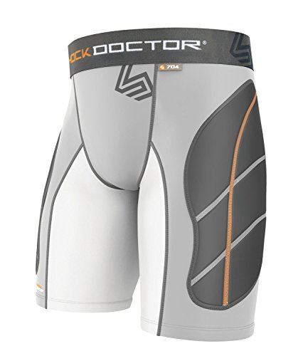 Shock Doctor Men's Ultra Padded Sliding Shorts