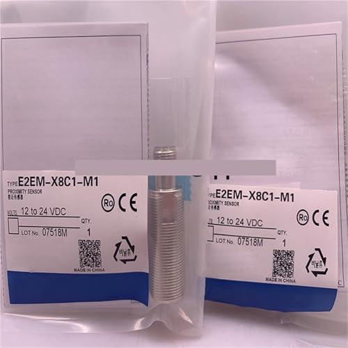 Sensor E2EM-X8C1-M1 inductivo de alta precisión con detección estable de 8mm 4