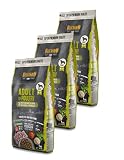 Belcando Hunde Trockenfutter - 3X Adult Poultry mit Geflügel 1kg - Getreidefrei Hundefutter für Junge Hunde - leichtverdaulich und Premiumqualität