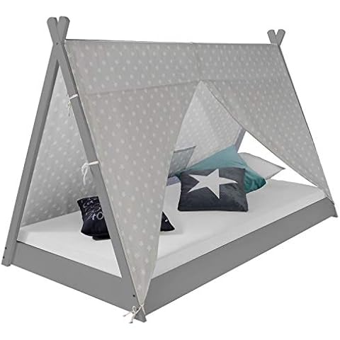 Homestyle4u 1967, Kinderbett 90x200 cm Cover