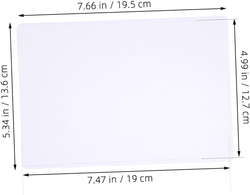 Angoily 50pcs Cards Sleeves Hard Card Protectors Photo Sleeves Photo Holders Protective Lightweight