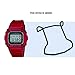 Supachis Watch Screen Protectors, Wire Watch Guard Protector for GW-M5610 / GW5610 / GLX5600 / G5600E 100% Metal Stainless Steel Bull Bar, Black