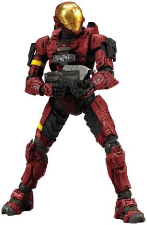 Action Figure - Halo 3 - Séries 1 - Red Spartan Soldier - Eva