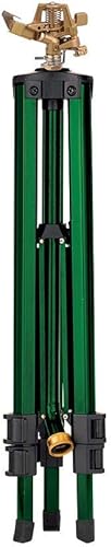 Miniatura 4 de Orbit 56667N - Aspersor de impacto para riego de césped en base de trípode, 2 unidades, aspersores ajustables para riego de césped