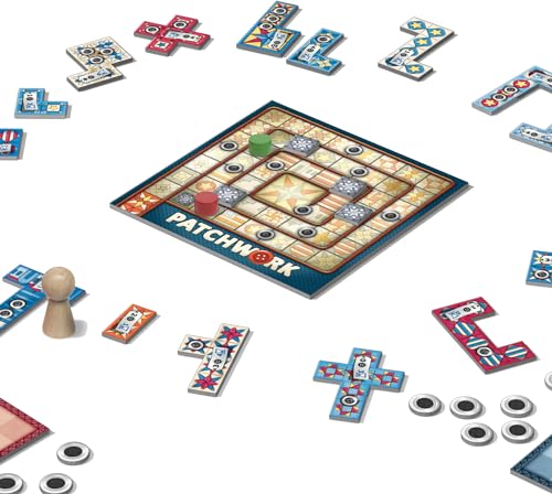 Patchwork Americana Edition Juego de Mesa para 2 jugadores miniatura 6