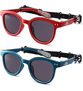 EYEBUDDY Kids Toddler Sunglasses Age 2-4/3-5 Boys Girls Polarized UV Protection Sun Glasses for A...