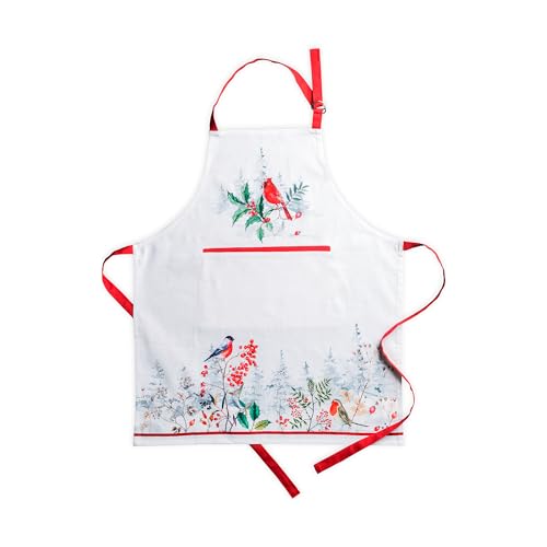 Maison d' Hermine Aprons for women with Pocket 100% Cotton Pack of 1