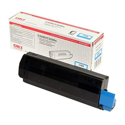Toner cyan OKI C3200N idéal pour l'impression de vos rapports et présentations