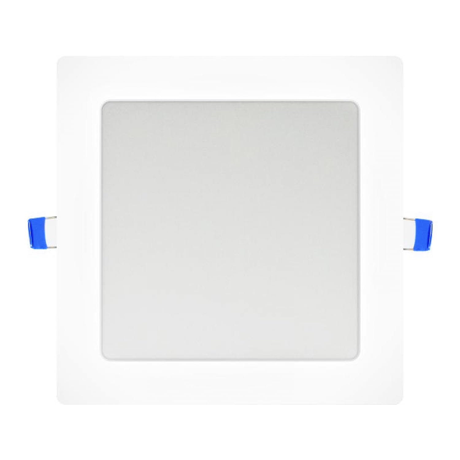 ONSSI Placa LED de Techo 20W 2000lm,Cuadrada 220x220mm,(Blanco Frío,6000k) Panel Led Super slim Empotrado (PACK 5)